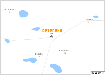 map of Petrovka
