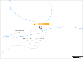 map of Petrovka