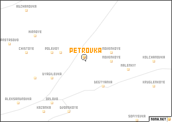 map of Petrovka