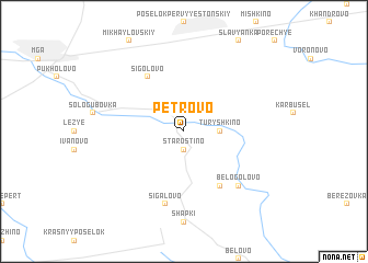 map of Petrovo