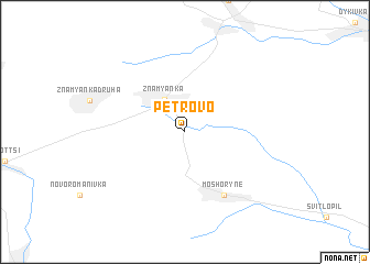 map of Petrovo