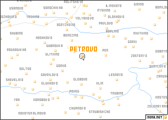 map of Petrovo