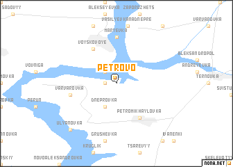 map of Petrovo