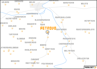 map of Petrovo