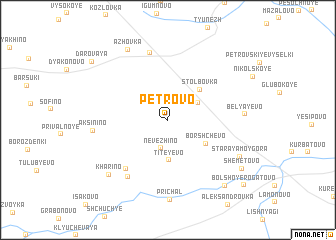 map of Petrovo