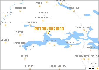 map of Petrovshchina