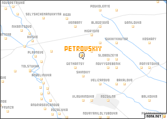 map of Petrovskiy