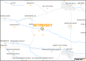 map of Petrovskiy