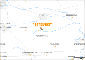 map of Petrovskiy