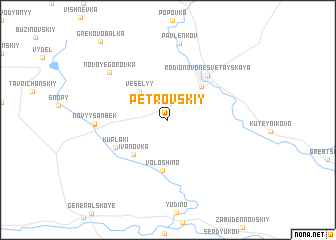 map of Petrovskiy