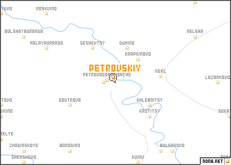 map of Petrovskiy