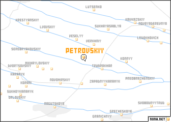 map of (( Petrovskiy ))