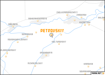 map of Petrovskiy