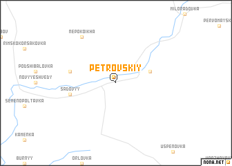 map of Petrovskiy