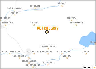 map of Petrovskiy