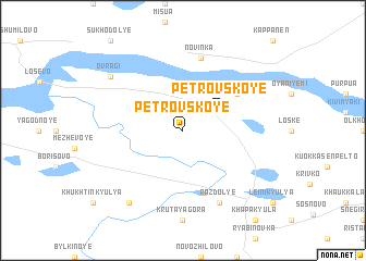 map of Petrovskoye