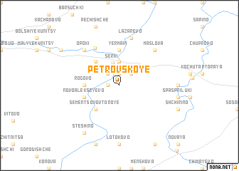 map of Petrovskoye