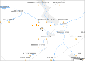 map of Petrovskoye