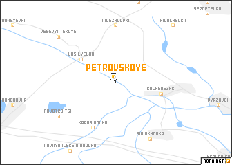 map of Petrovskoye