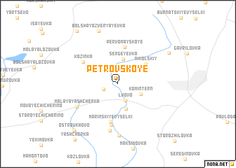 map of Petrovskoye