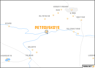 map of Petrovskoye