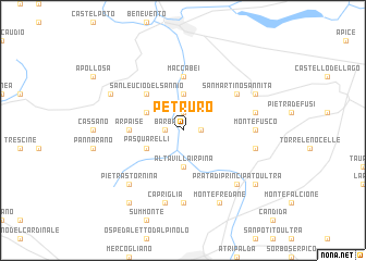 map of Petruro