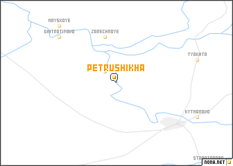 map of Petrushikha