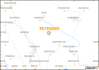 map of Petrushin