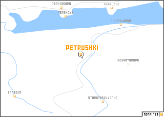 map of Petrushki