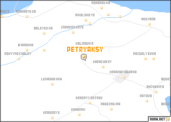 map of Petryaksy