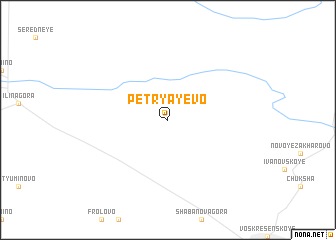 map of Petryayevo