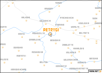 map of Petrygi