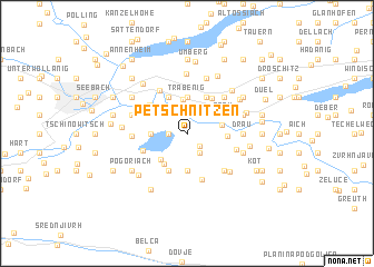 map of Petschnitzen