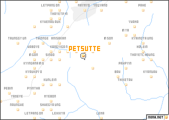 map of Pet-sut-te