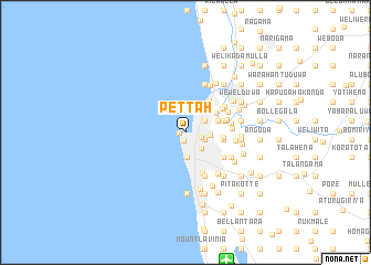 map of Pettah