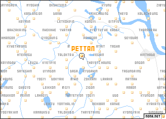 map of Pettan