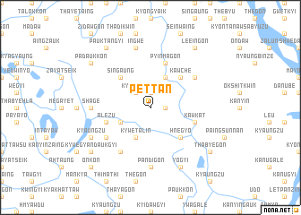 map of Pettan