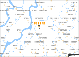 map of Pettan