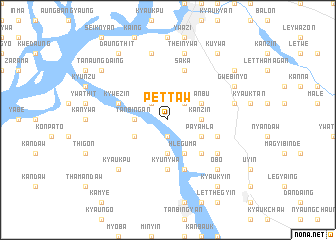 map of Pettaw