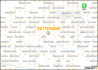 map of Pettendorf