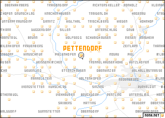 map of Pettendorf