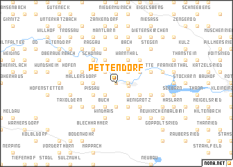 map of Pettendorf