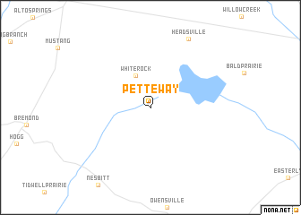 map of Petteway