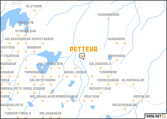 map of Pettewa