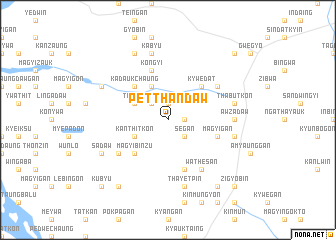 map of Petthandaw