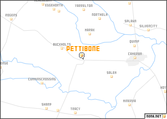 map of Pettibone