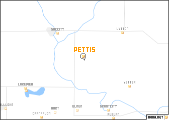 map of Pettis