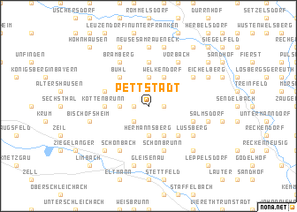 map of Pettstadt