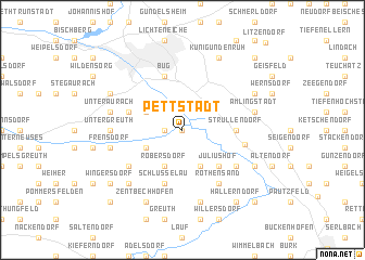 map of Pettstadt