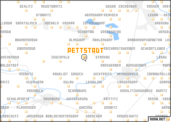 map of Pettstädt